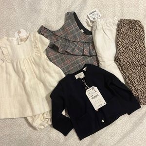 NWT ZARA Clothing 6-9 and 9-12 months